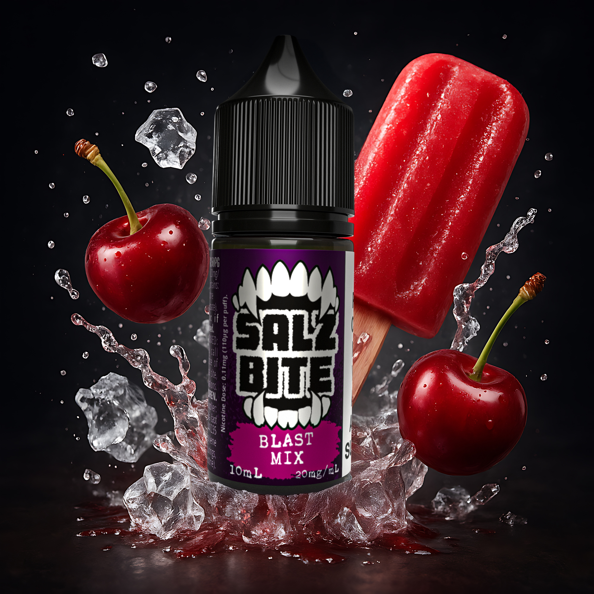BLAST MIX 10ml SALZ BITE ( 10vnt dežė )