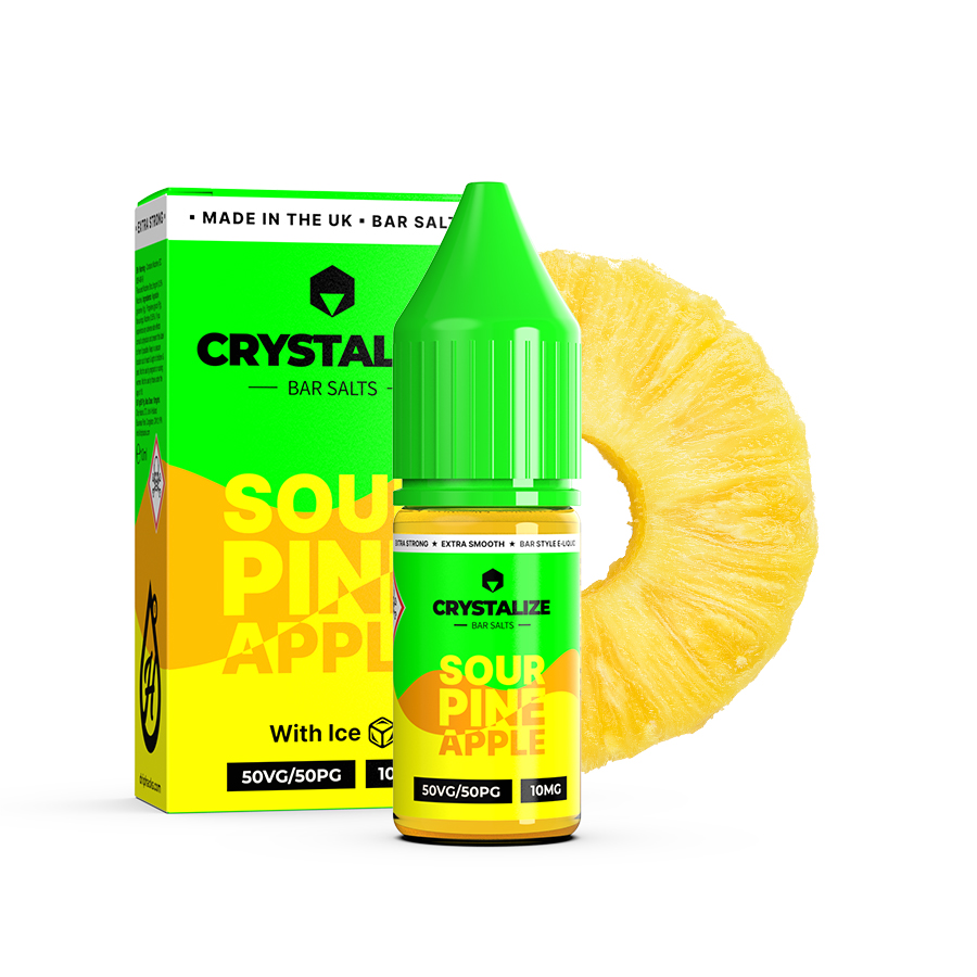 Sour Pineapple 20mg 10ml Crystalize Driphack