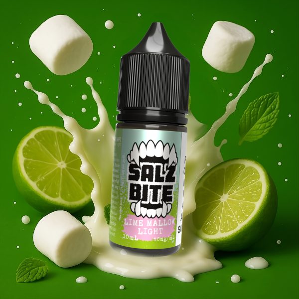 Lime Mallow Light 10ml SALZ BITE ( 10vnt dežė )