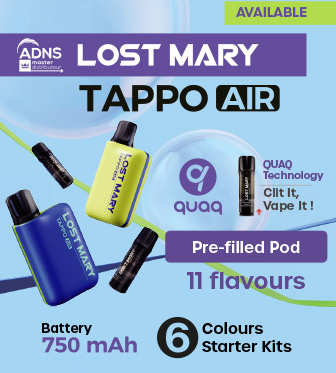 Tappo Air pradedančiojo rinkinys 20mg Lost Mary