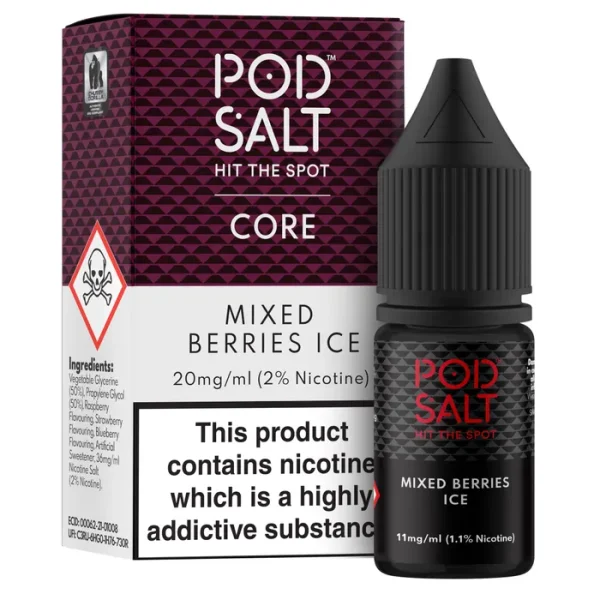 Mixed Berries Ice 5vnt dežė Pod Salt Core