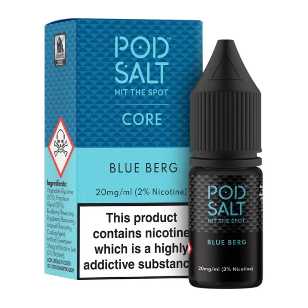 Blue Berg 5vnt dežė Pod Salt Core