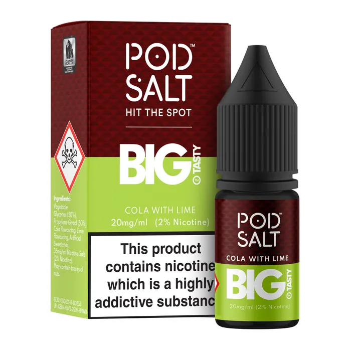 Cola with Lime 5vnt dežė Pod Salt Fusions