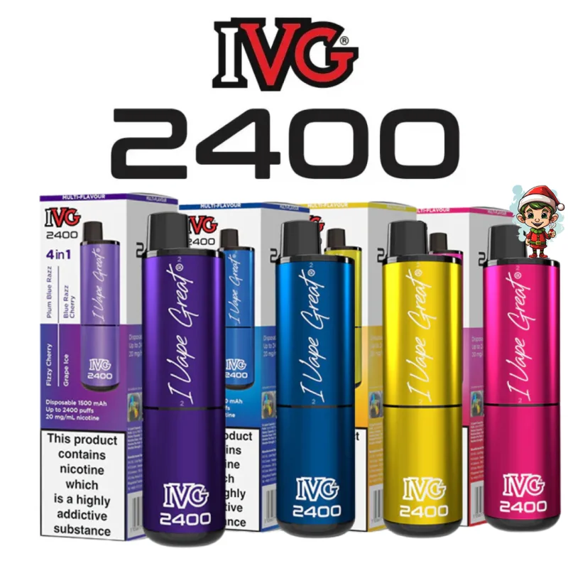 4 In 1 20mg 2400 įtraukimai IVG