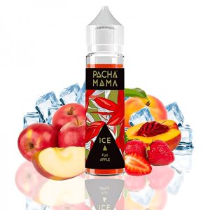 Pachamama - Fuji Apple Strawberry Nectarine Ice (paruoštas) 60ml 50mg Salt Nicotine 50/50