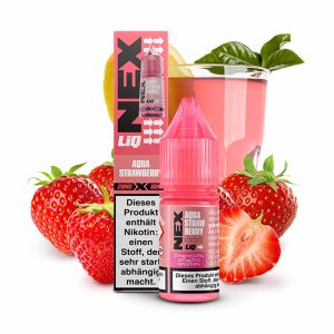 Aqua Strawberry 10vnt dežė 10ml 20mg NEXLIG Pod Salt