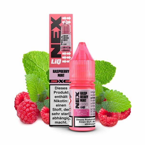 Raspberry Mint 10vnt dežė 10ml 20mg NEXLIG Pod Salt