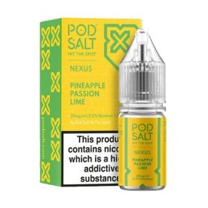Pineapple Passion Lime 5vnt dežė 10ml 20mg Pod Salt Nexus