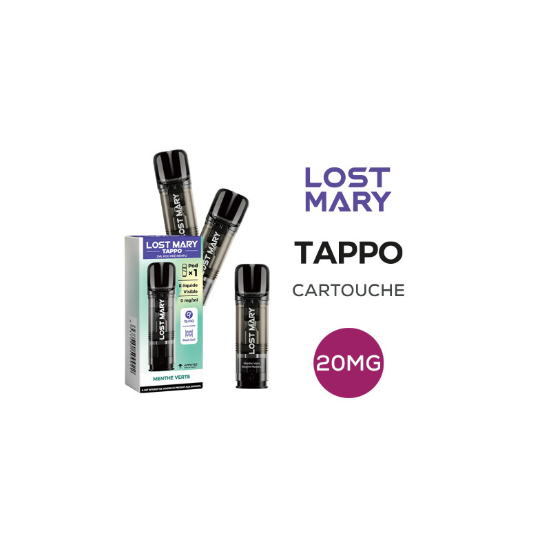 Tappo Air kapsulės 20mg Lost Mary