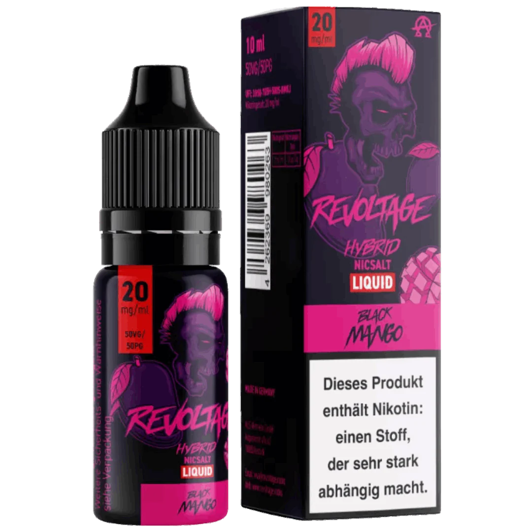 Black Mango 10ml 20mg Revoltage Hybrid