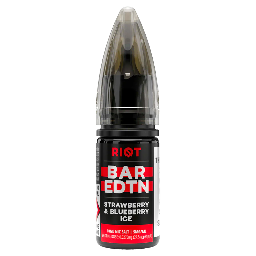 Strawberry Blueberry Ice 20mg 10ml Hybrid Riot Squad