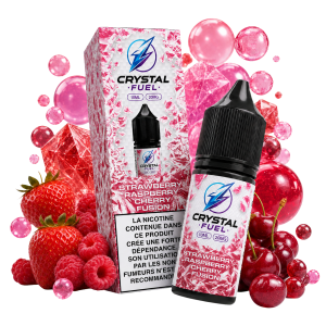 Strawberry Raspberry Cherry Fusion 20mg 10ml Crystal Fuel