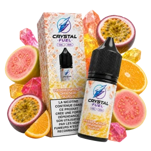 Passionfruit Orange Guava 20mg 10ml Crystal Fuel